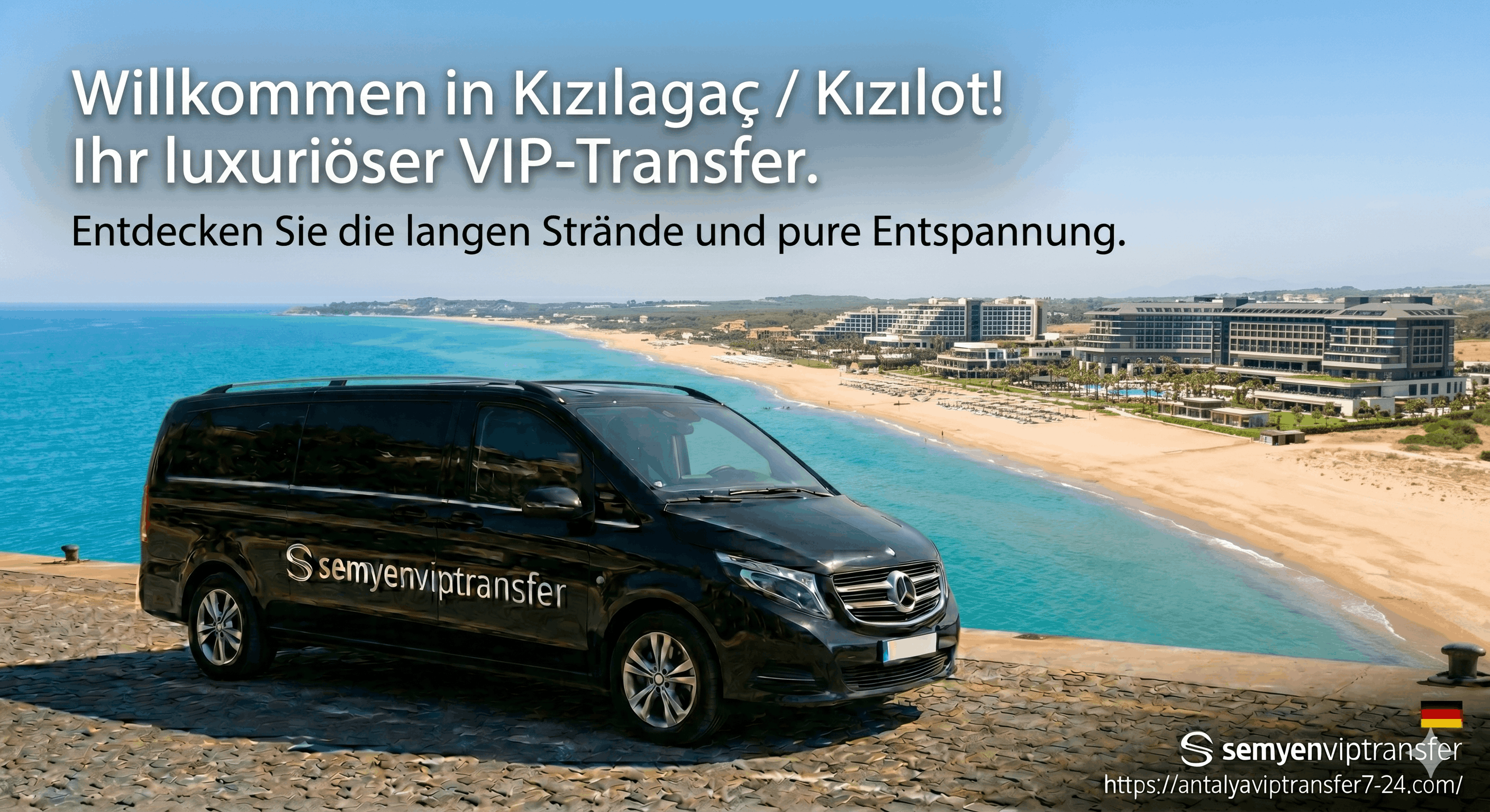 Kizilagac Kizilot Strand Transfer Antalya