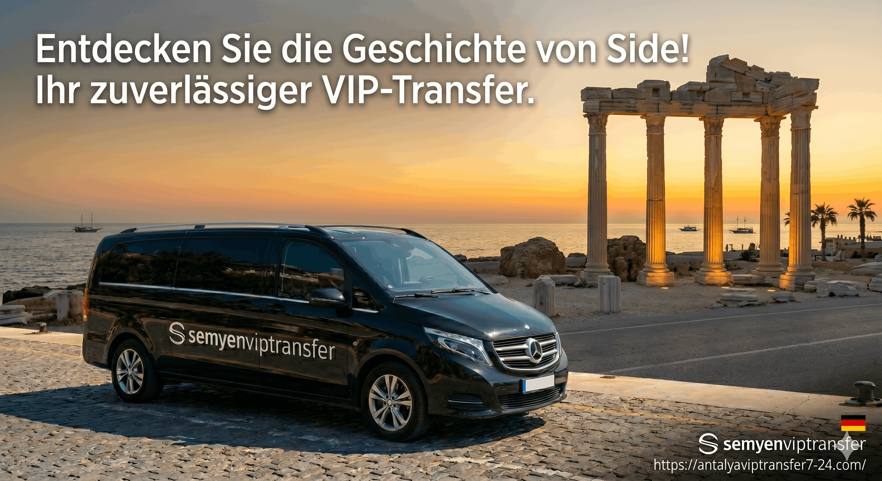 Side Antike Ruinen Apollo Tempel Transfer